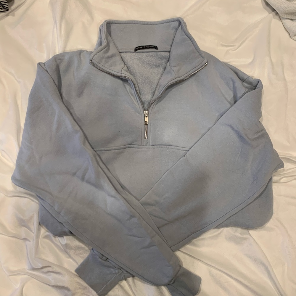 Brandy zipped sweater